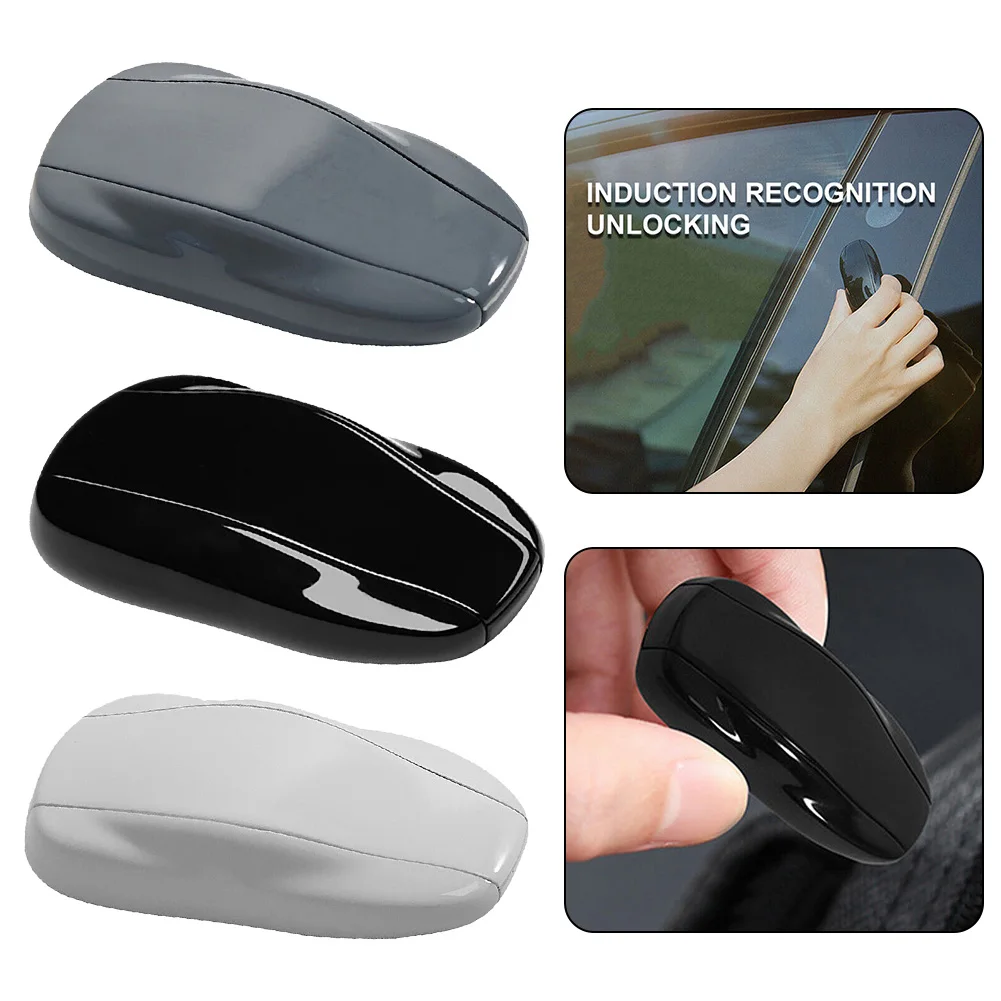 For Tesla Model 3/Y Parts & Accessories Remote Control Key Black/White/Gray ABS Brand New Induction Recognition/Easy To Install