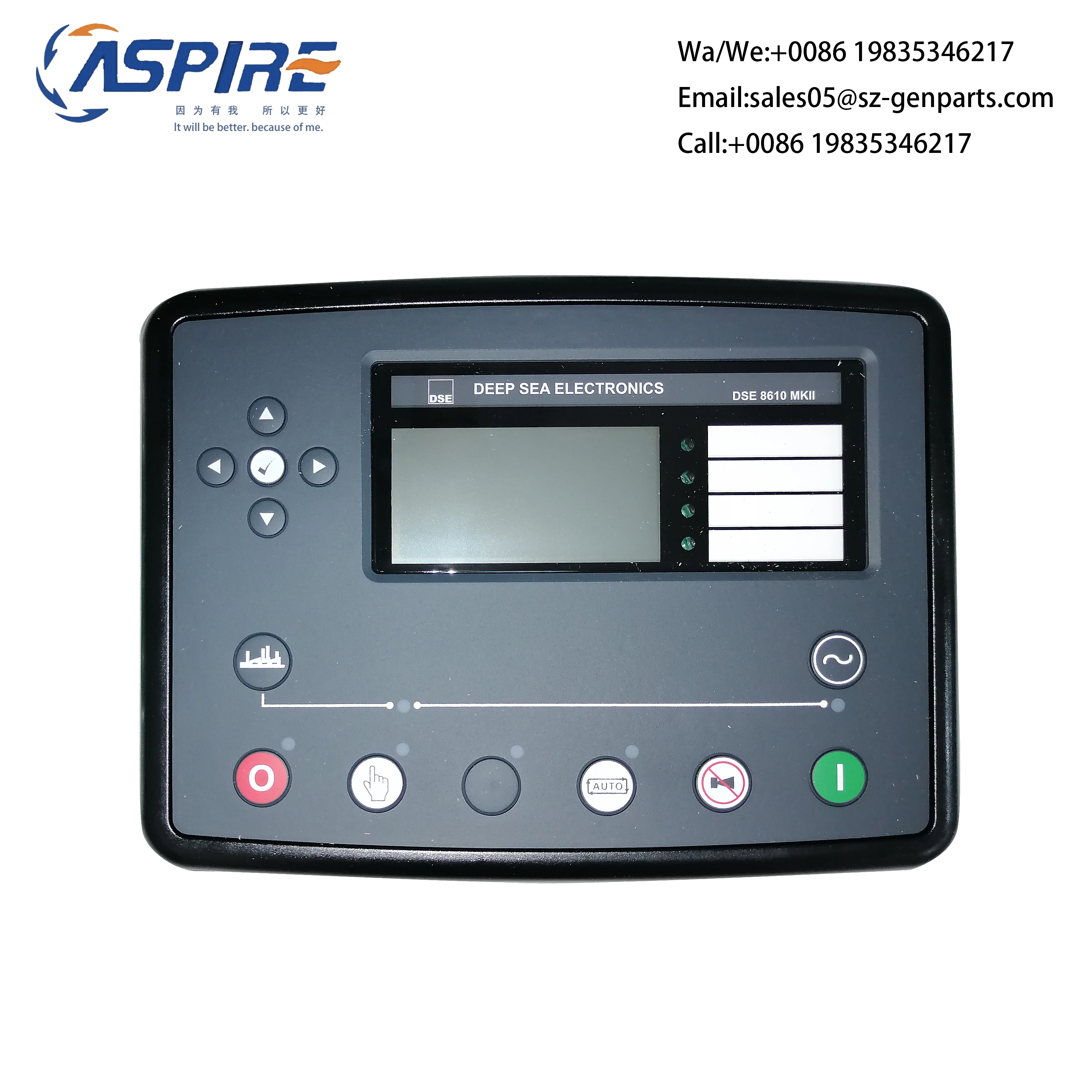 

DSE8610 MKII Generator Synchronizing Control Panel Auto Start Load Share Controller Module