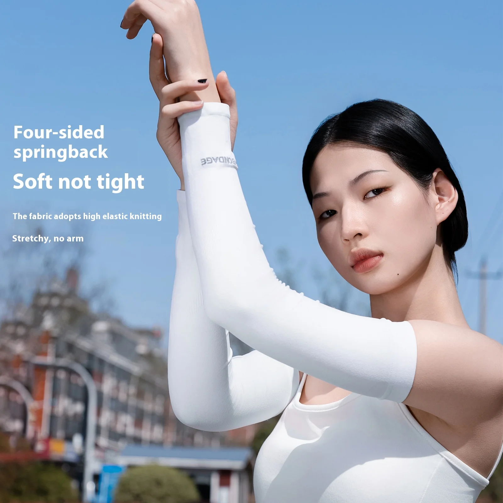 Bicycle Sunscreen Arms Sleeves Summer Arm Sleeves Cycling Anti-Sunburn Sleeve Outdoor Sun UV Protect Sports MTB Road