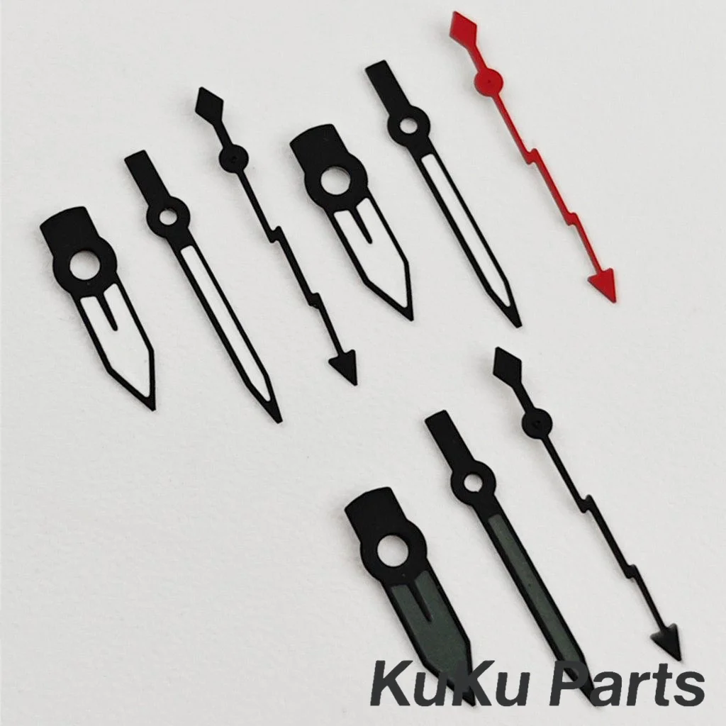 Green Super Luminous Lightning Second Hand for Watches - Precision Needle Pointer Parts