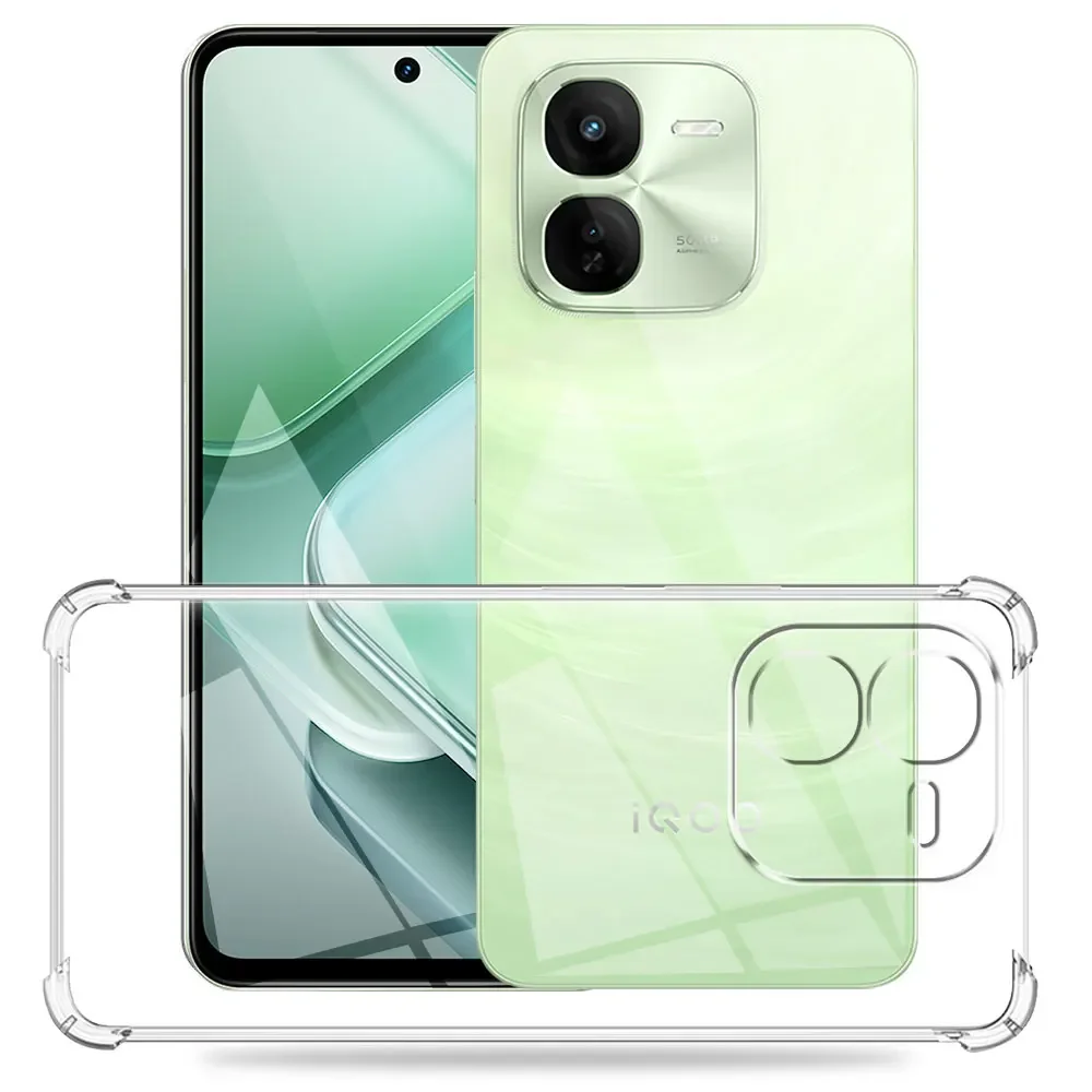 Luxury Silicone Phone Cover - Clear Shockproof Airbag TPU Protector Capa