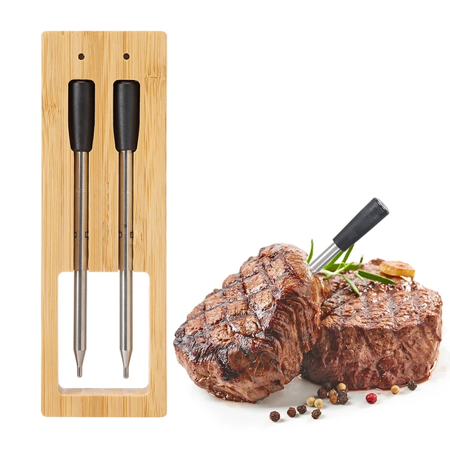 Newest Wireless Meat Food Thermometer Kitchen Cooking Tool Oven Grill BBQ  Steak Bluetooth Temperature Meter Barbecue Accessories - AliExpress