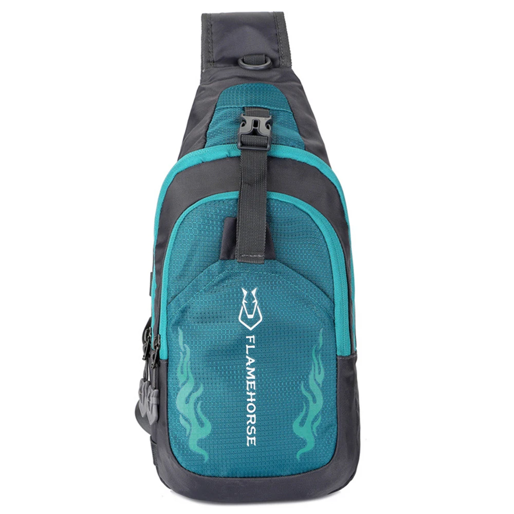 Men Sling Backpack Chest Crossbody Bag Waterproof Lightweight Chest Bag Shoulder Bag Travel Sports Running Cycling Gym_voghion.com