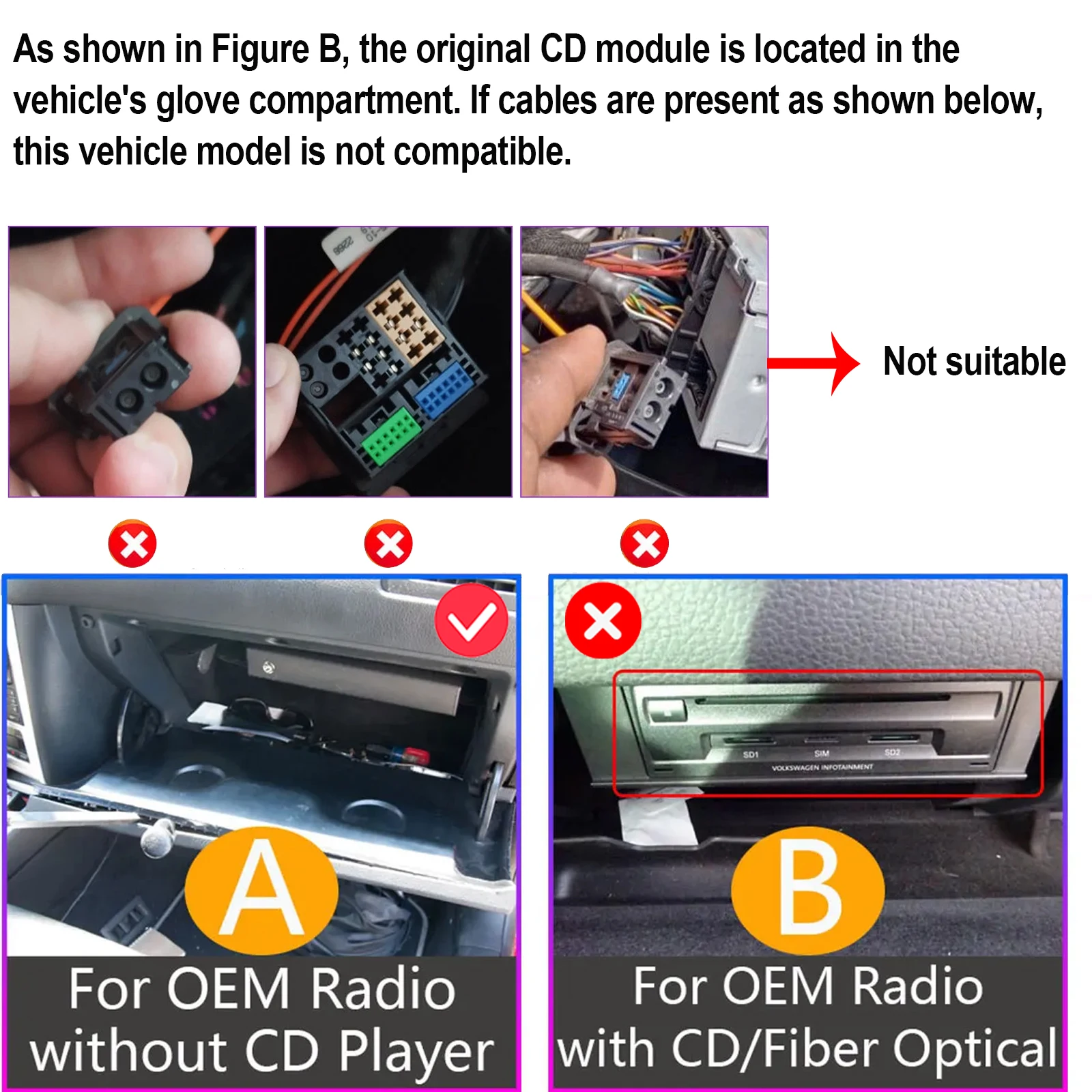 Autoradio ESSGOO Android 15 9 Zoll für VW Touareg 7P 2010-2018 Drahtloses CarPlay GPS Navigation FM Bluetooth WiFi USB Lenkradsteuerung RDS Mirror Link IPS Touchscreen Multimedia Video Player Head-Unit – Detail 5
