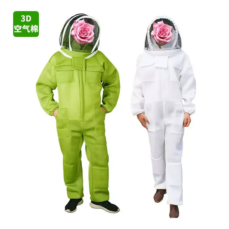 

Beekeeping Tool Export Extra-thick Anti-bee Clothing 3D Breathable Air Cotton Conjoined Spacesuit