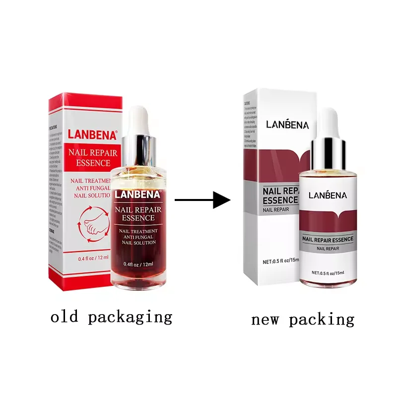 LANBENA 3Pcs Nail Repair Essence Serum Hand Foot Nails Care nail repair essence