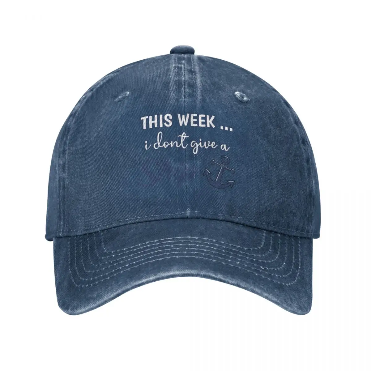 

This week i dont give a ship,Cruise Vacation, funny cruise Baseball Cap Horse Hat Christmas Hats Woman Hats Men'S