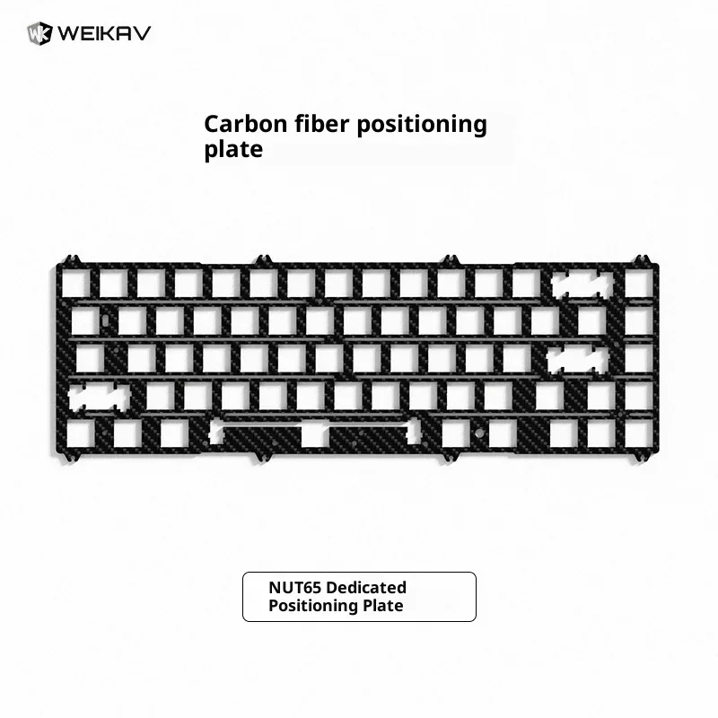 Weikav NUT65 キーボード PCB 1.6 ミリメートル PCBA 非スロット RGB