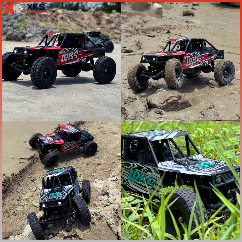XKS LDRC LD18499 1/18 4WD Off-Road RC Climbing Car - 2.4G Anti