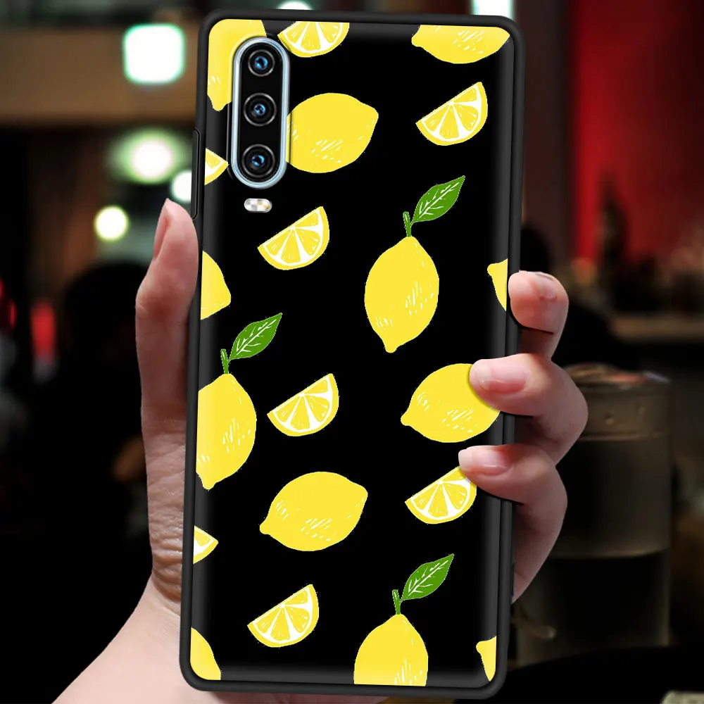 Mediterranean Lemon Soft Phone Case Cover