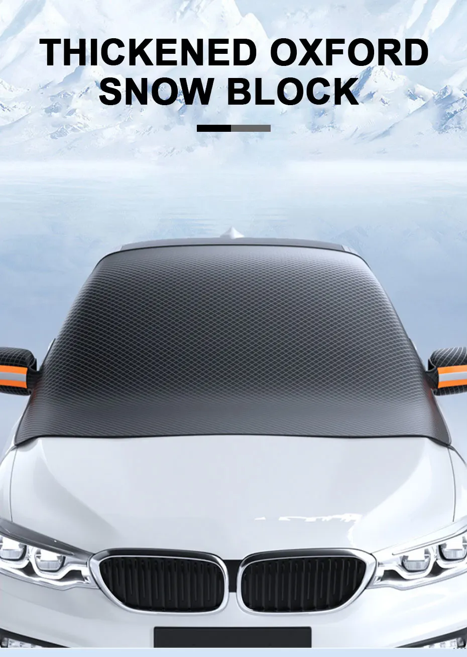 Windshield Snow Cover Ice Removal Wiper Visor Protector All Weather Winter  Summer Auto Sun Shade for Cars Trucks Vans and Suvs - China Snow Shade, Car  Shade