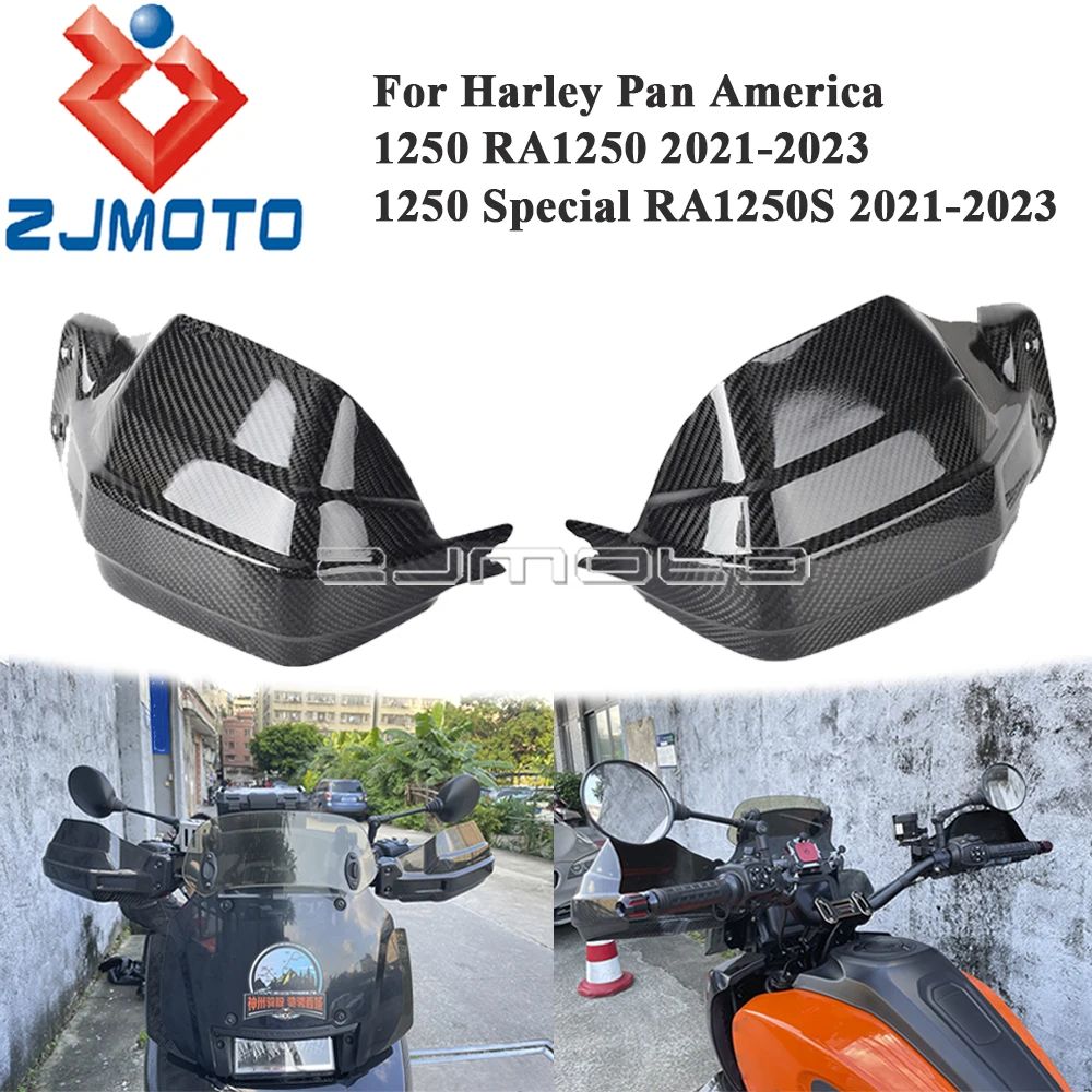 

1 пара, ветрозащитные стеклоотражатели из углеродного волокна для мотоцикла Harley Pan America 1250 RA1250 Special RA1250S 2021-2023