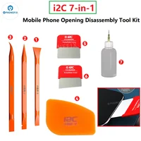 i2C 7 in 1 Electronic Disassembly Tool Set with Spudger Blade and Alcohol Bottle for Mobile Phone Opening Screen Battery Removal 3