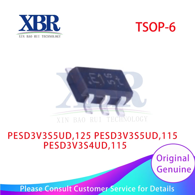

5Pcs PESD3V3S5UD,125 PESD3V3S5UD,115 PESD3V3S4UD,115 TSOP-6 New Original 100% Quality
