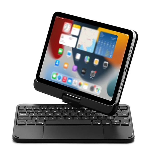 Backlight Magnetic Cover Foldable Rotatable Keyboard for Ipad Mini