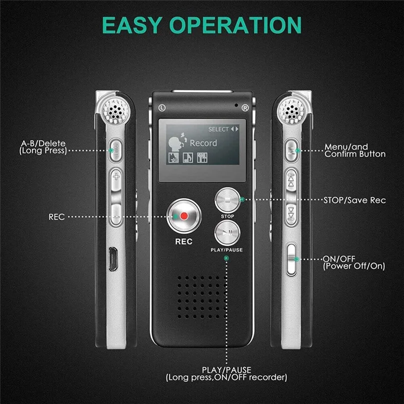 Ghost hunting recorder 8GB for paranormal