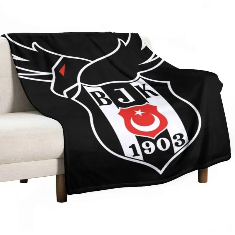 

Besiktas 1903 Throw Blanket Bed linens Sleeping Bag Blanket Decorative Bed Blankets Soft Big Blanket