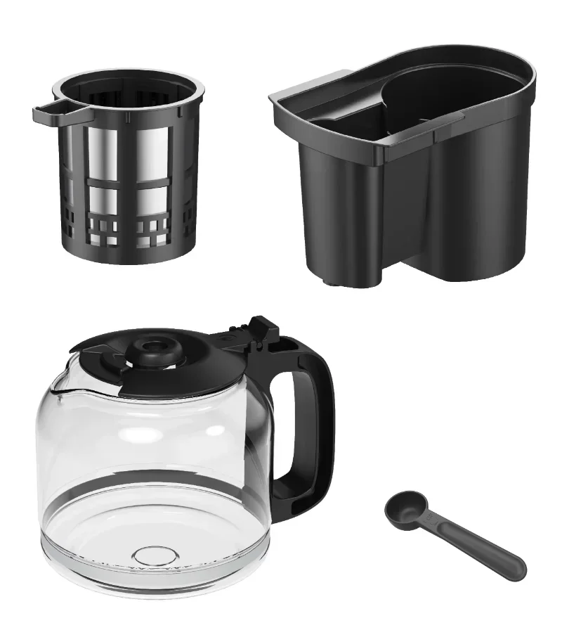 Gourmia 12 Cup Programmable Hot & Iced Coffeemaker, Stainless Steel -  AliExpress