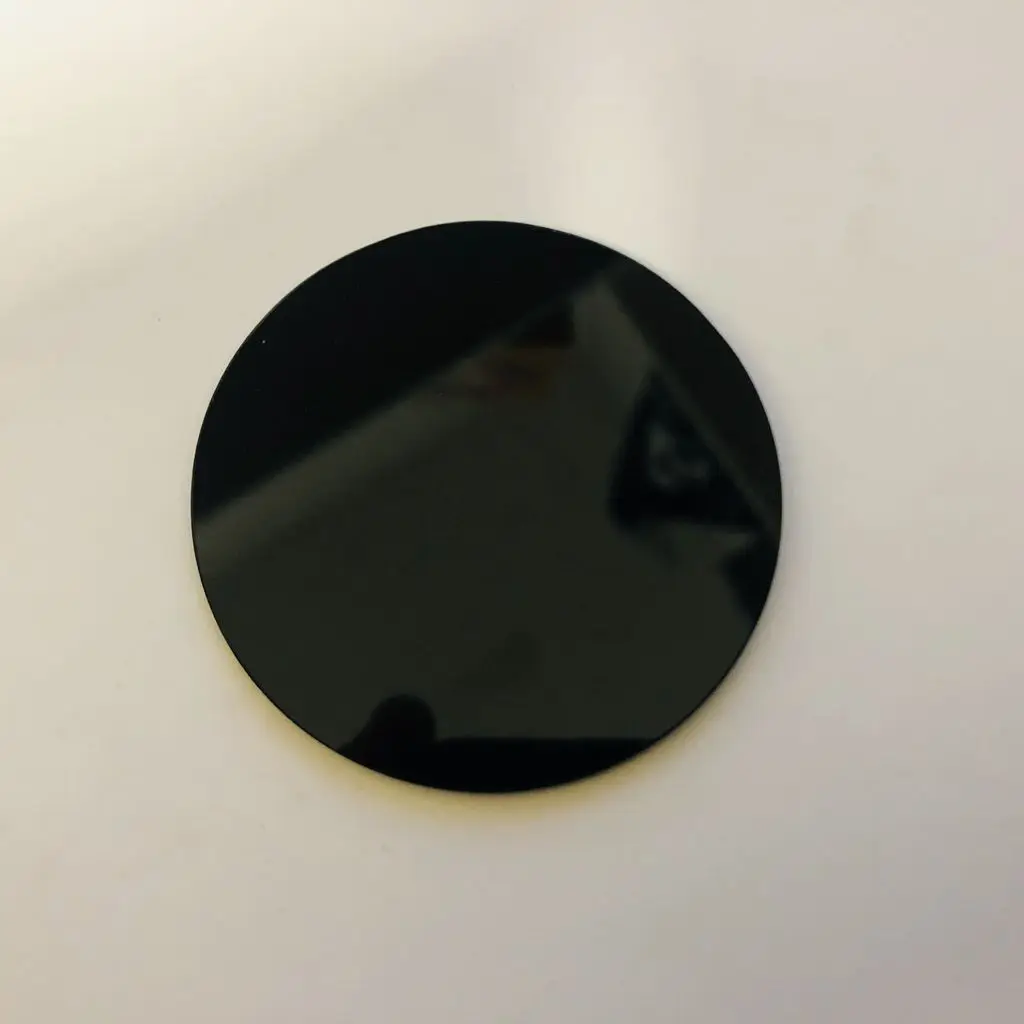 tamanho redondo da forma 555mm diametro preto 01