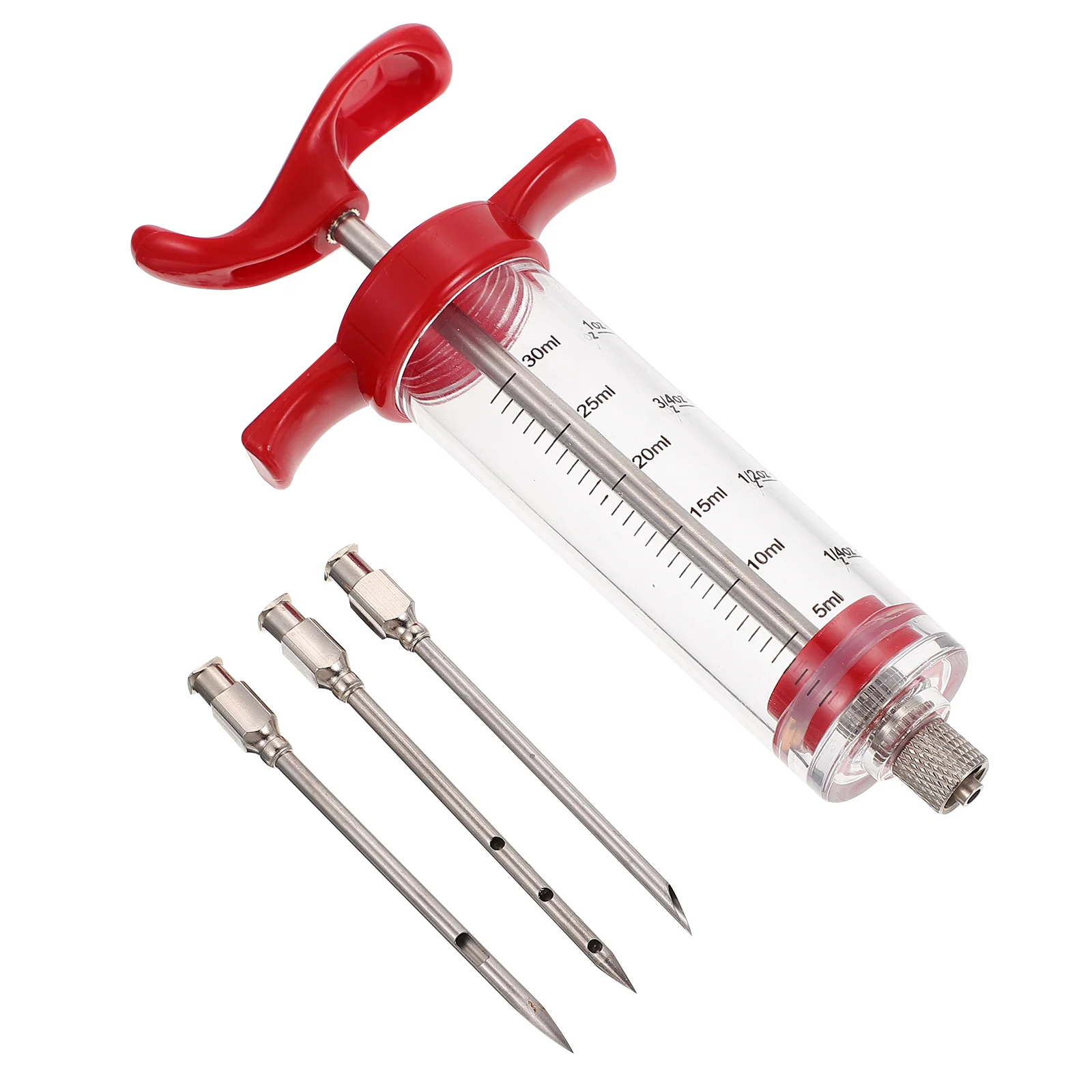 Turkey Syringe Meat Injector Marinade Seasoning Spice Barbecue Sauce Injection Tool Copper Pieces Cooking,bbq sauce injector