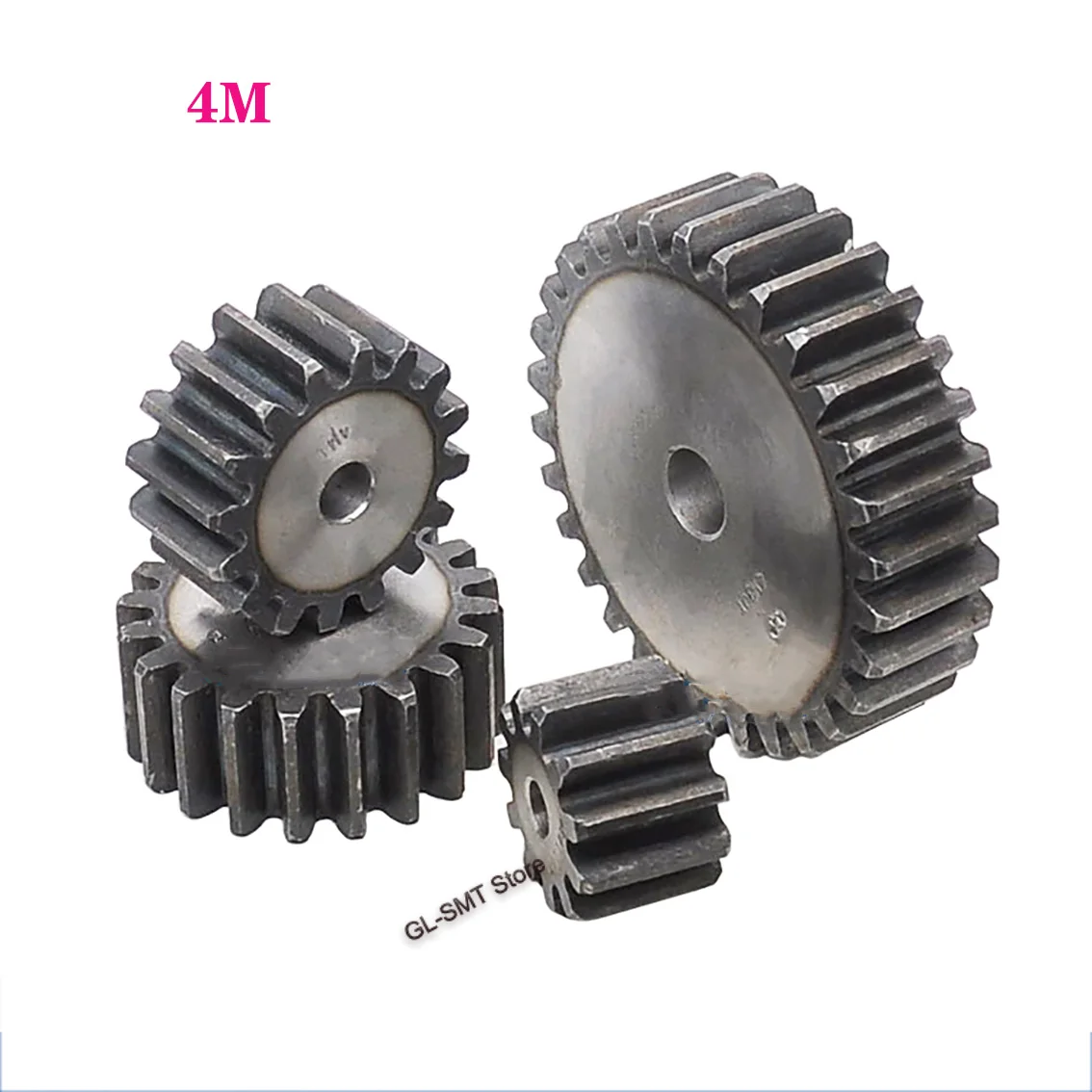 1Pcs Mod 4 Spur Gear 10-23 Tooth 45# Carbon Steel Thick 35mm Metal Mechanical Transmission Pinion Gear