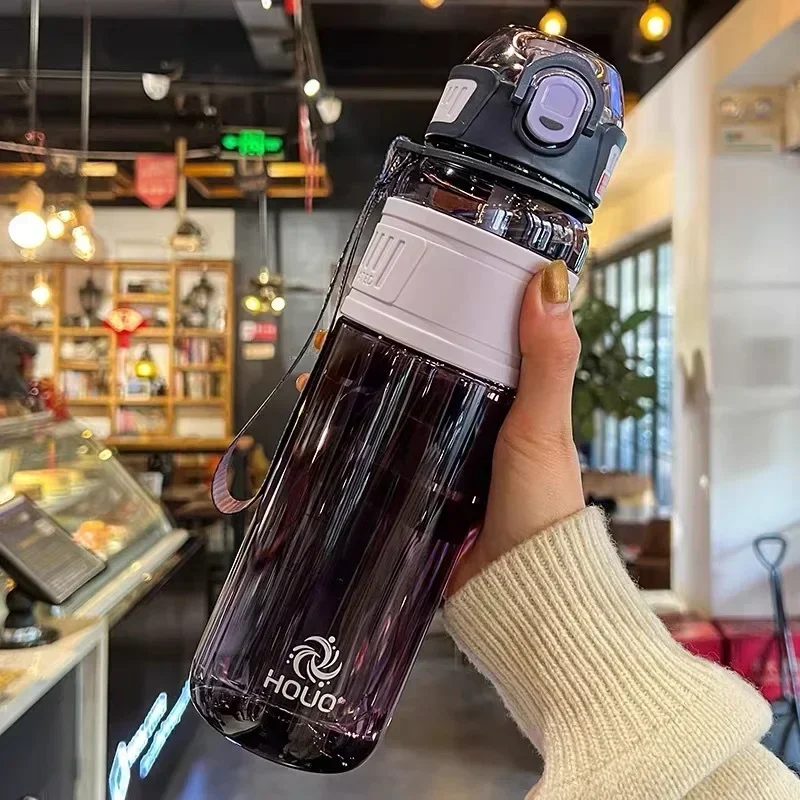 Portable 1L Sports Water Bottle - Ideal for School, Fitness, and Outdoor Activities