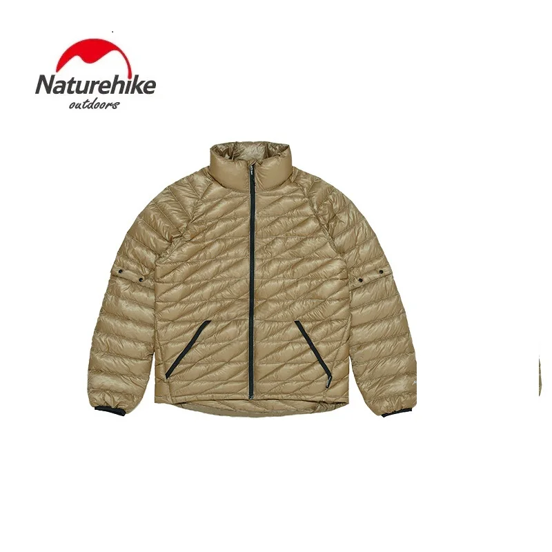 Down Jackets Naturehike 1000FP White Goose Down Jacket Men Winter Warm Solid Down Coats Parka Mens Jackets Winter Outdoor Coat