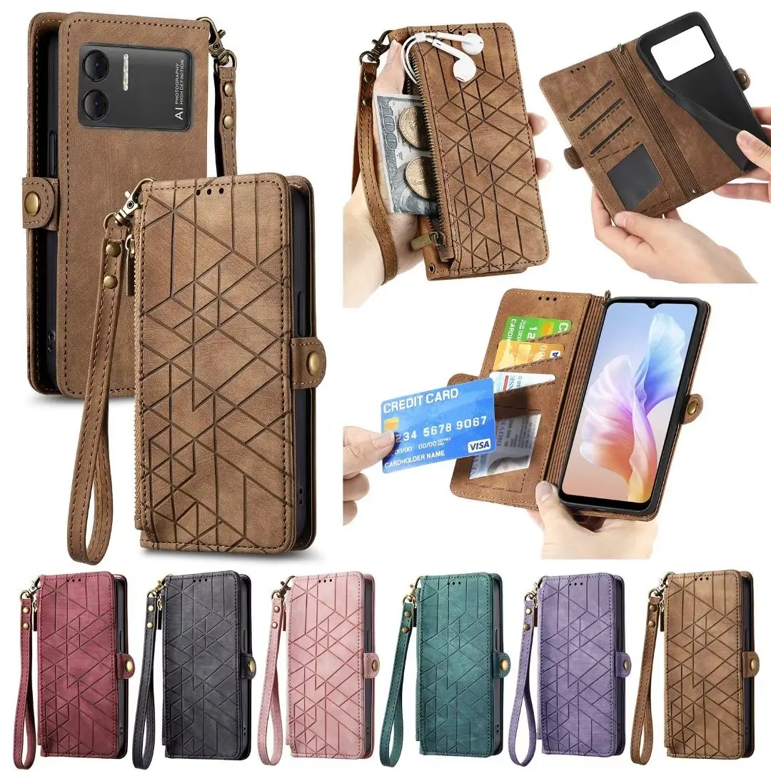 Flip Cover Per Nokia G42 C32 C35 C12 C3 5G Edition Custodia In Finta Pelle Scamosciata Marmo Per Nokia C300 Xr21 Portafoglio Custodie Anticaduta