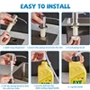 350/500ML Kitchen Sink Liquid Soap Dispenser Pump Stainless Steel Liquid Soap Bottle Sink Mount Hand Pressure Soap Dispenser 4
