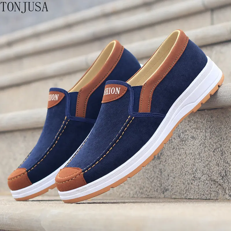 

Men's Casual Shoes Cloth Shoes Breathable Comfortable Anti Slip Canvas Shoes Men's Work Shoes