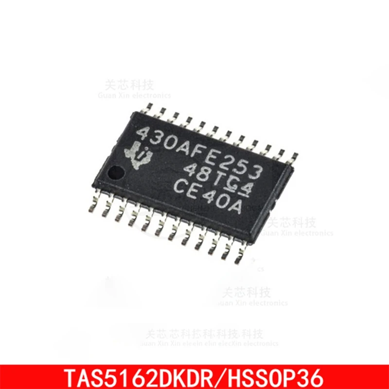 1-5PCS TAS5162DKDR TAS5162 HTSSOP-36 Power amplifier chip In Stock 1 5pcs lot tas5754mdcar tas5754m htssop 48 digital input class d audio amplifier