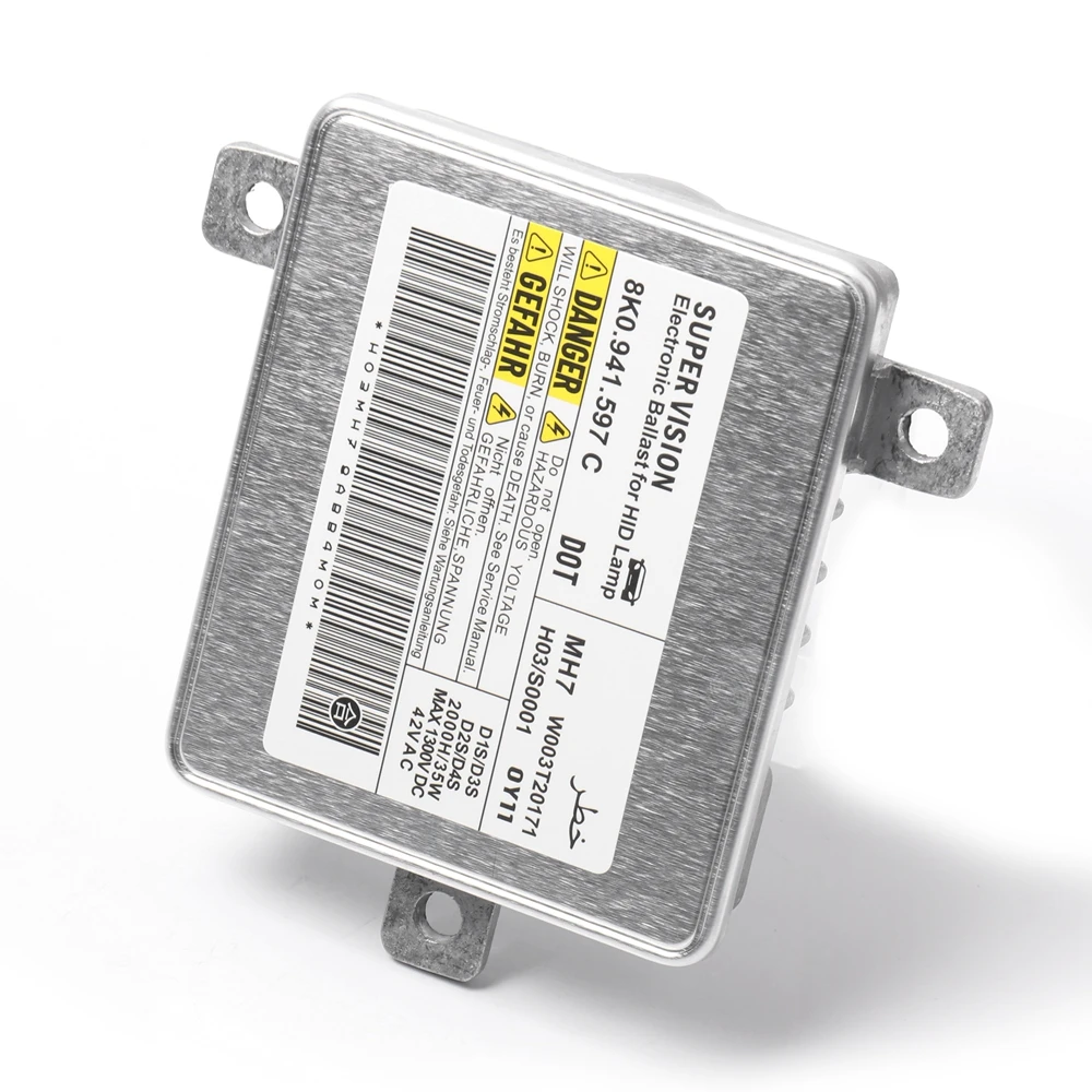 HID 크세논 헤드라이트 전구 안정기 제어 유닛 모듈, 아우디 A6 S6 2009 2010 2011 2012 2013 2014, OEM 8K0941597C, 35W, 1 개