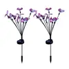 Butterfly Solar Lights Outdoor Butterfly Lamp Firefly LED Lights 2 Pieces Lawn Light Solar Power Landscape Light Outdoor 7 Light 1