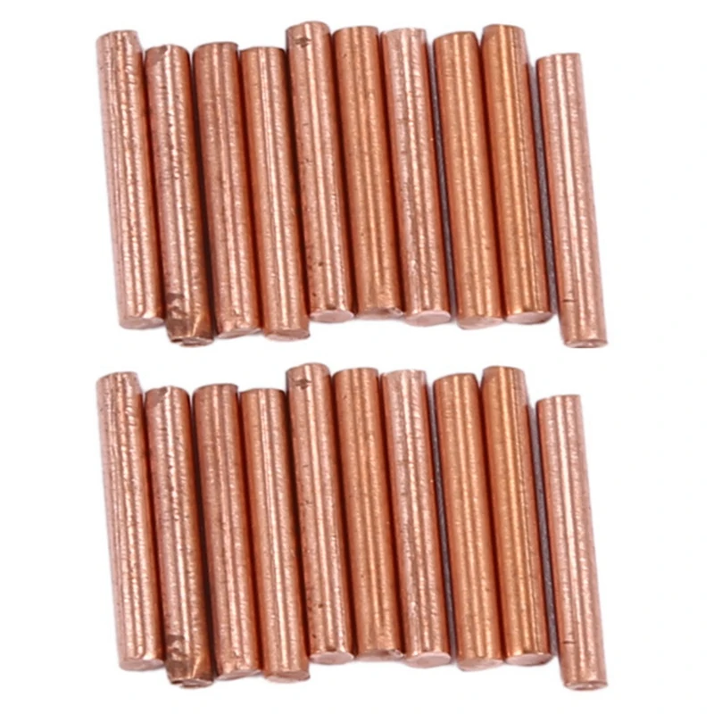 

20Pcs Welding Pin Pulse Welding Needle Suitable For Sunkko Spot Welding Pen HB-71A 70B 71B Alumina Copper Needle