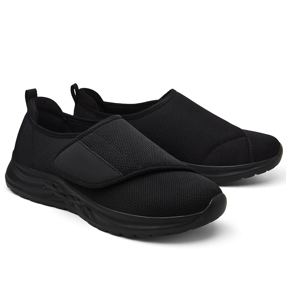 Unisex Fashion New Orthopedics Wide Feet Swollen Shoes Couple Thumb Eversion Adjusting Soft Comfortable Diabetic Walking Shoes