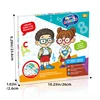 Spanish and English Kids Children Knowledge Cognitive Activity Toy Child Developmental Toy for Children Unisex 2