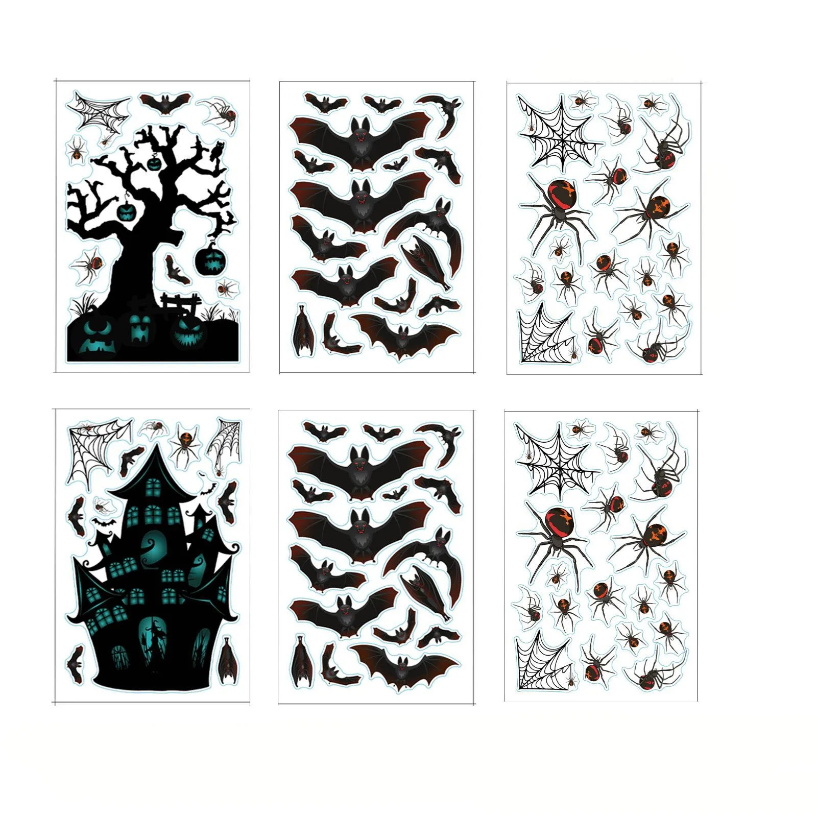 Halloween Castle wall or window Decoration. 2
