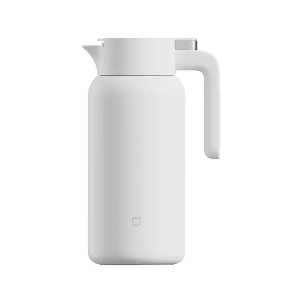 새로운 미지아 보온병 진공 단열 보틀 (뜨거운/차가운 음료용) 1.5/2.0L 60oz 커피 카라페 온수 차 디스펜서