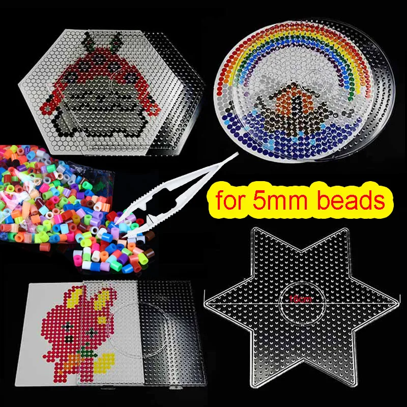 Hama Box with 4,000 Fuse Beads & Pegboards - Playpolis