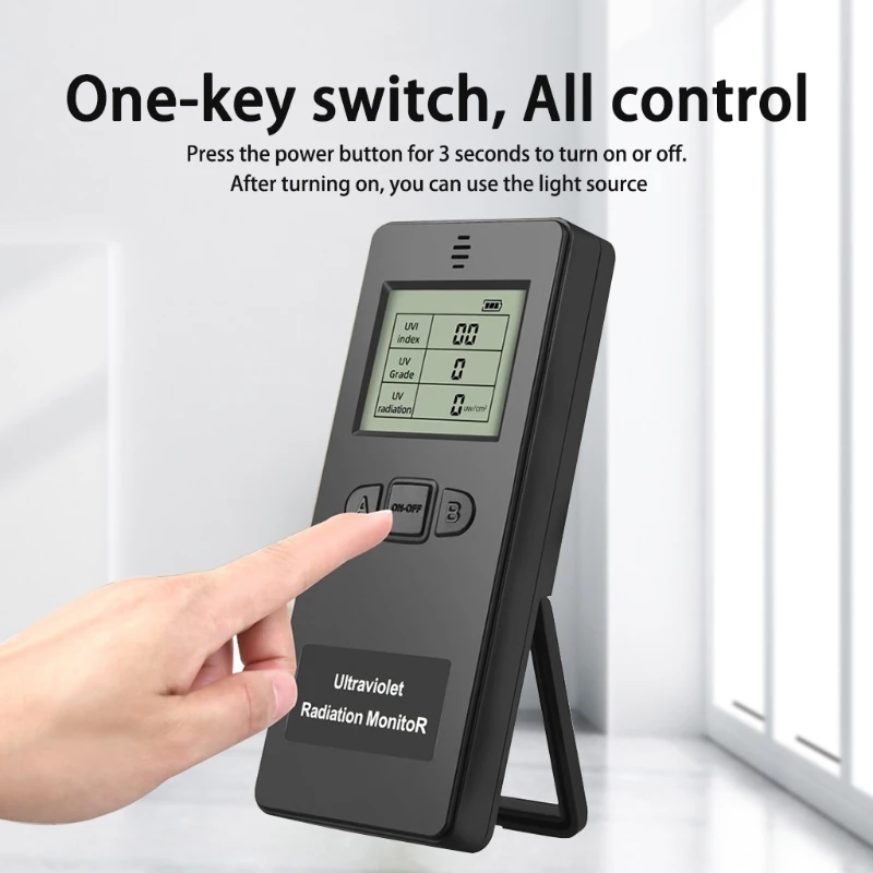 Handheld Radiation Detector UV Light Detector UV Tester 5
