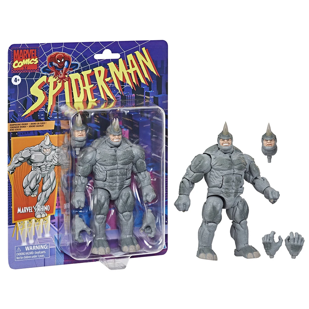 Hasbro Marvel Legends Series Rhino (Spider-Man) 6-Inch Collectible