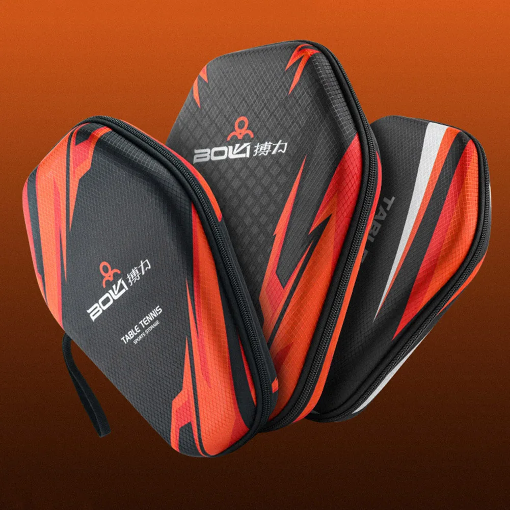 1 stücke Tischtennis Schläger Taschen EVA Hard Shell Wasserdicht Staubdicht Tischtennis Paddel Box Fall Lagerung Tasche – Detail 9