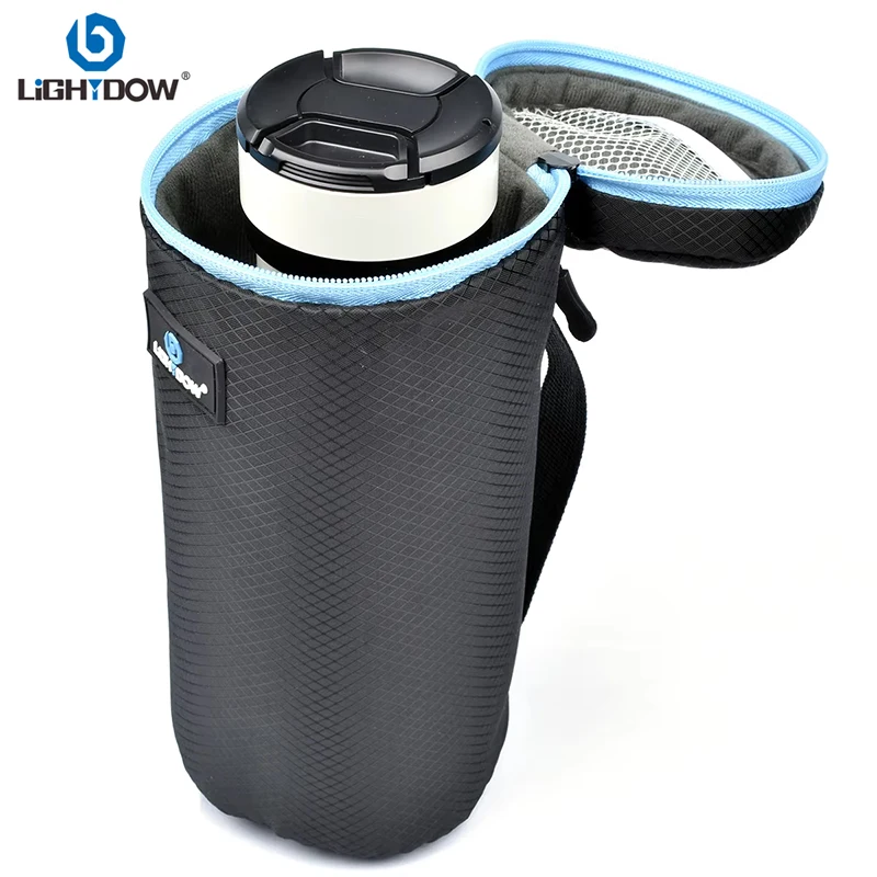 Camera Lens Bag Pouch Case S M L XL Size for Canon Nikon Sony DSLR and Mirrorless Lenses