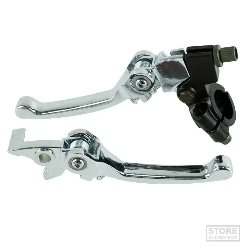 Folding Clutch Lever Brake  Set Fit For CRF KLX Pit Pro Racing Xmotos BSE KAYO  Dirt Bikes Parts Most Aluminum Alloy