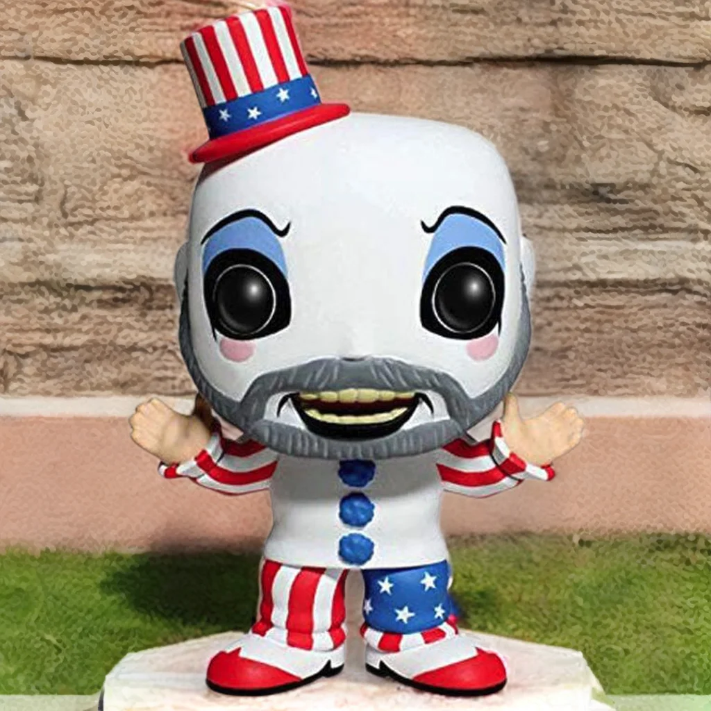 

House of 1000 Corpses Captain Spaulding Clown Figure Collection Vinyl Doll Model Toys