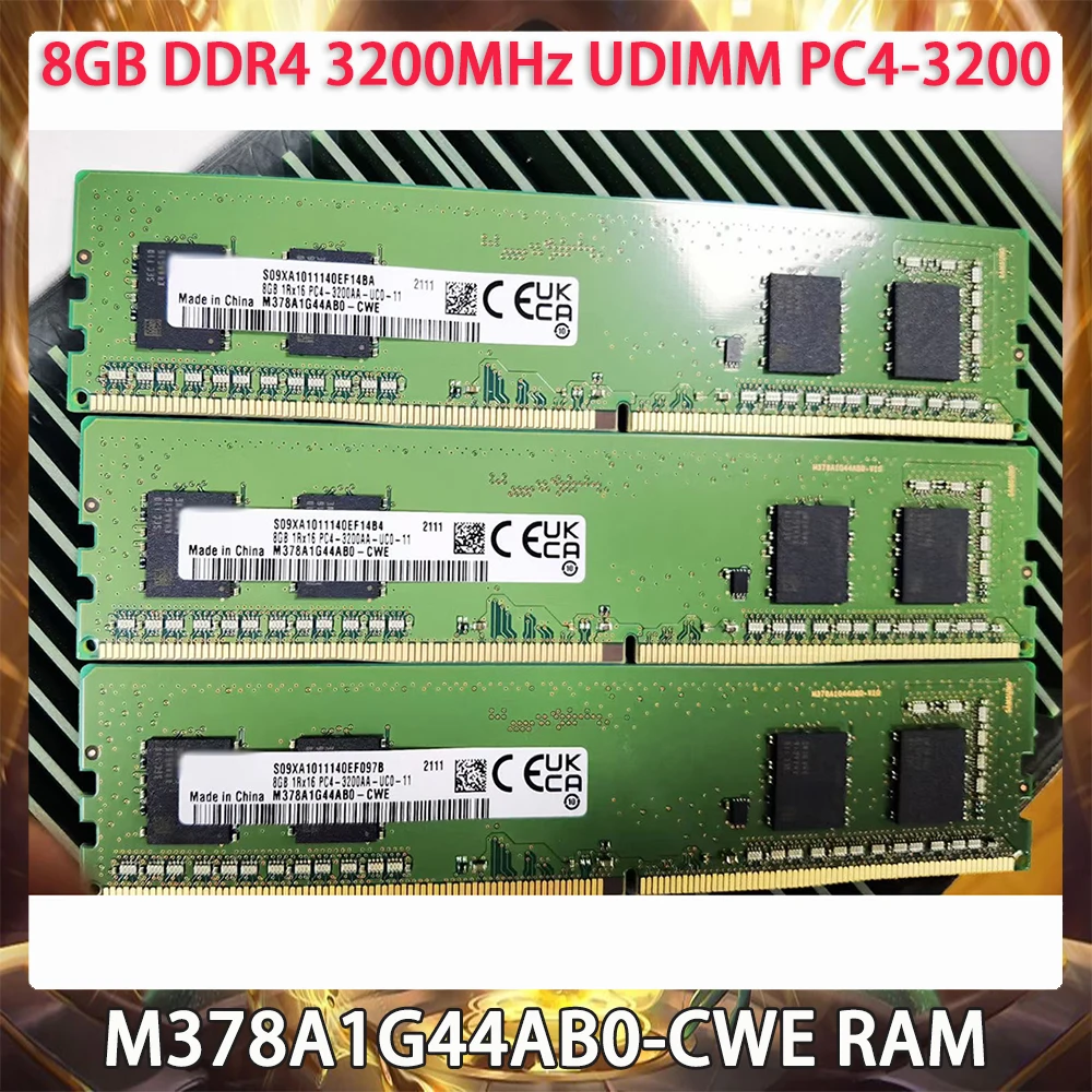 Ram para Samsung 8gb Ddr4 3200mhz Udimm Pc43200 Memória Desktop M378a1g44ab0-cwe