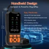 OBD2 Scanner Diagnostic Tool, Professional OBD2 Scanners Car Code Reader Check Engine Light with Reset OBDII/EOBD 2