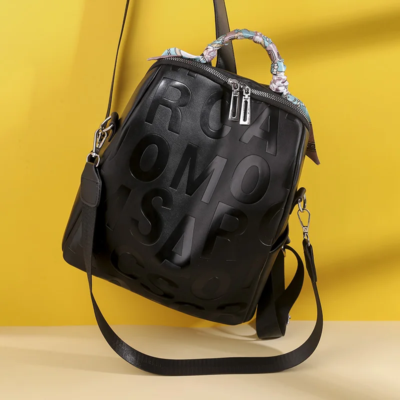 Chanel 2022 Coco Neige Nylon Duffle Bag/Mini Backpack Black
