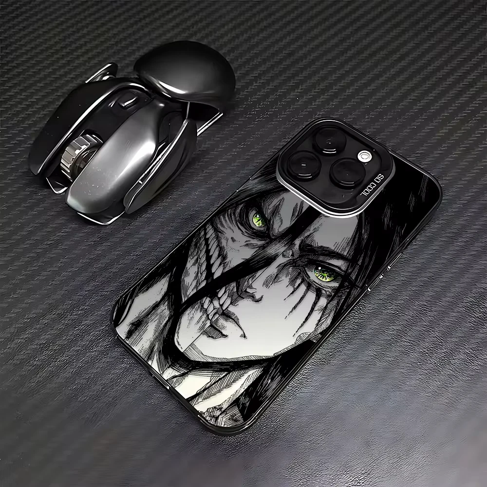 Comic Skeleton Attack On Titan Frosted Acrylic Phone Case