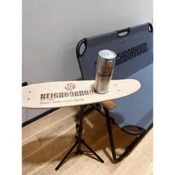 Neighborhood NBHD lifting skateboard table coffee shop camping shop industrial style table wooden